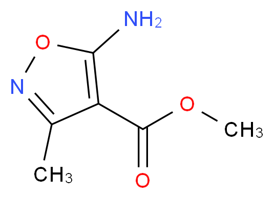 METHYL 5-AMINO-3-METHYLISOXAZOLE-4-CARBOXYLATE_Molecular_structure_CAS_23286-53-5)