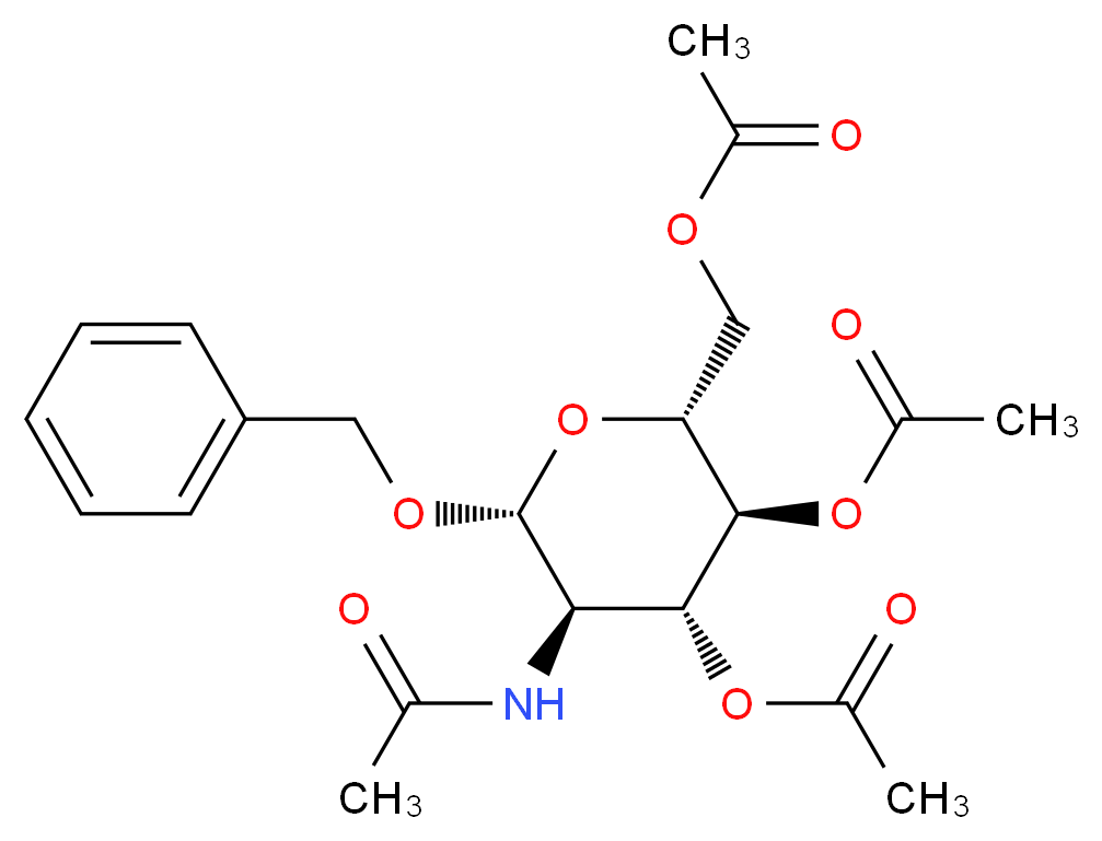 Benzyl 2-Acetamido-2-deoxy-3,4,6-tri-O-acetyl-β-D-glucopyranoside_Molecular_structure_CAS_13341-66-3)