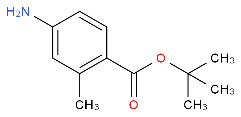 tert-butyl 4-amino-2-methylbenzoate_Molecular_structure_CAS_)