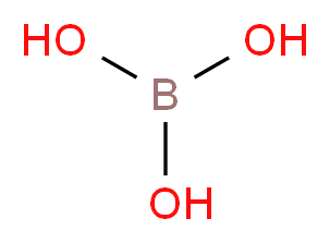 Boric acid, ACS_Molecular_structure_CAS_10043-35-3)