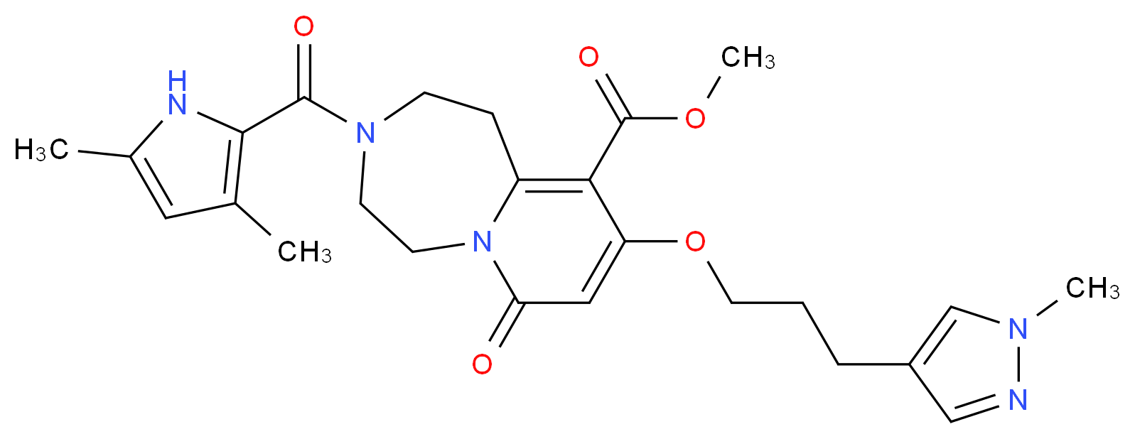  molecular structure