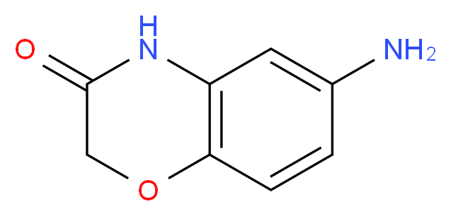 6-Amino-2H-1,4-benzoxazin-3(4H)-one_Molecular_structure_CAS_89976-75-0)