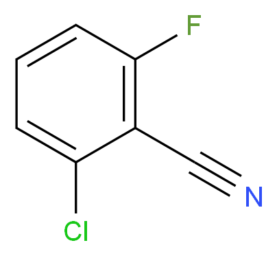 2-Chloro-6-fluorobenzonitrile 98%_Molecular_structure_CAS_668-45-1)