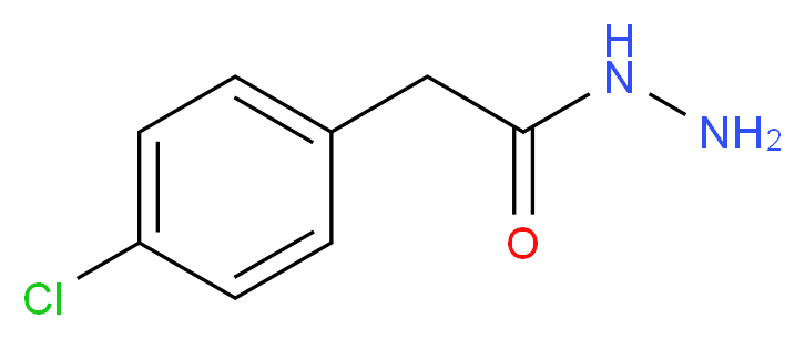 2-(4-Chlorophenyl)acetohydrazide_Molecular_structure_CAS_57676-51-4)