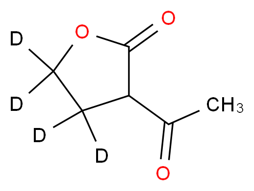 2-Acetylbutyrolactone-3,3,4,4-d4_Molecular_structure_CAS_476646-93-2)