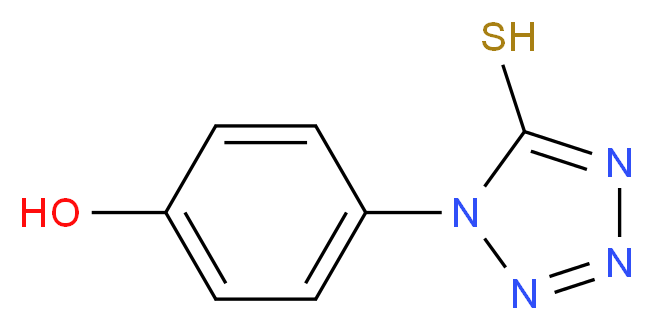 1-(4-Hydroxyphenyl)-1H-tetrazole-5-thiol_Molecular_structure_CAS_52431-78-4)