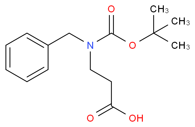 3-[Benzyl(tert-butoxycarbonyl)amino]-propanoic acid_Molecular_structure_CAS_289889-03-8)