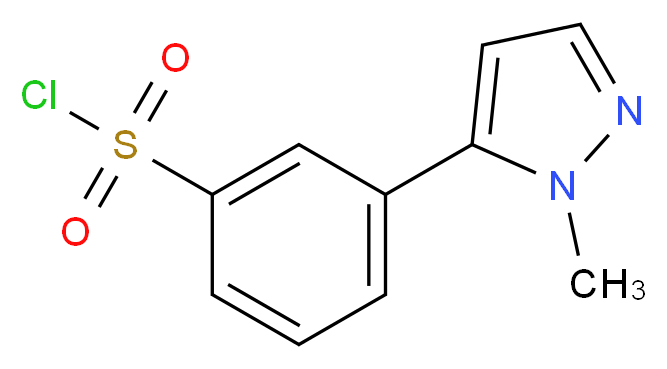 3-(1-Methyl-1H-pyrazol-5-yl)benzenesulphonyl chloride 97%_Molecular_structure_CAS_941716-85-4)