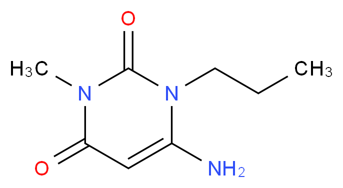 6-Amino-3-methyl-1-propyl-1H-pyrimidine-2,4-dione_Molecular_structure_CAS_53681-48-4)