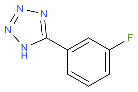 5-(3-Fluorophenyl)-1H-tetrazole_Molecular_structure_CAS_50907-20-5)