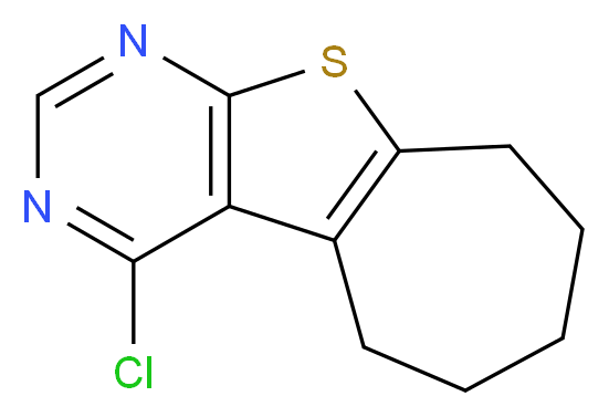4-chloro-6,7,8,9-tetrahydro-5H-cyclohepta[4,5]thieno[2,3-d]pyrimidine_Molecular_structure_CAS_40106-58-9)