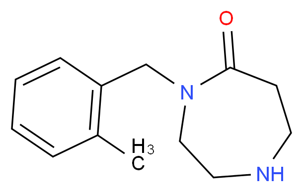 4-(2-Methylbenzyl)-1,4-diazepan-5-one_Molecular_structure_CAS_)