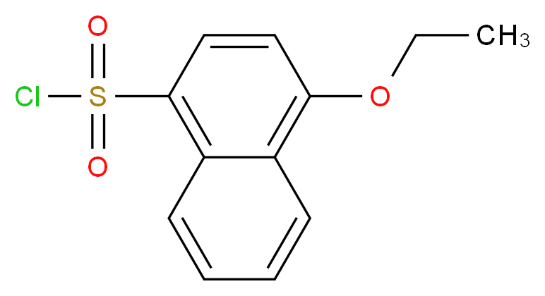 4-ethoxy-1-naphthalenesulfonyl chloride_Molecular_structure_CAS_91222-55-8)