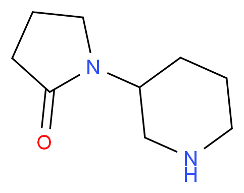 1-(3-piperidinyl)-2-pyrrolidinone_Molecular_structure_CAS_933692-43-4)