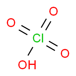 Perchloric acid, Environmental Grade_Molecular_structure_CAS_7601-90-3)