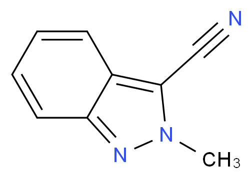 3-Cyano-2-methyl-2H-indazole_Molecular_structure_CAS_31748-45-5)