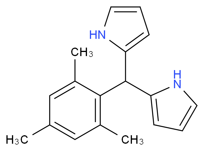 2,2'-(Mesitylmethylene)bis(1H-pyrrole)_Molecular_structure_CAS_159152-14-4)