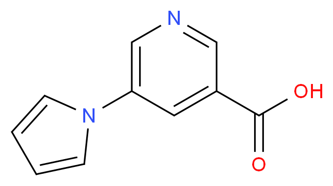 5-(1H-Pyrrol-1-yl)nicotinic acid_Molecular_structure_CAS_690632-31-6)