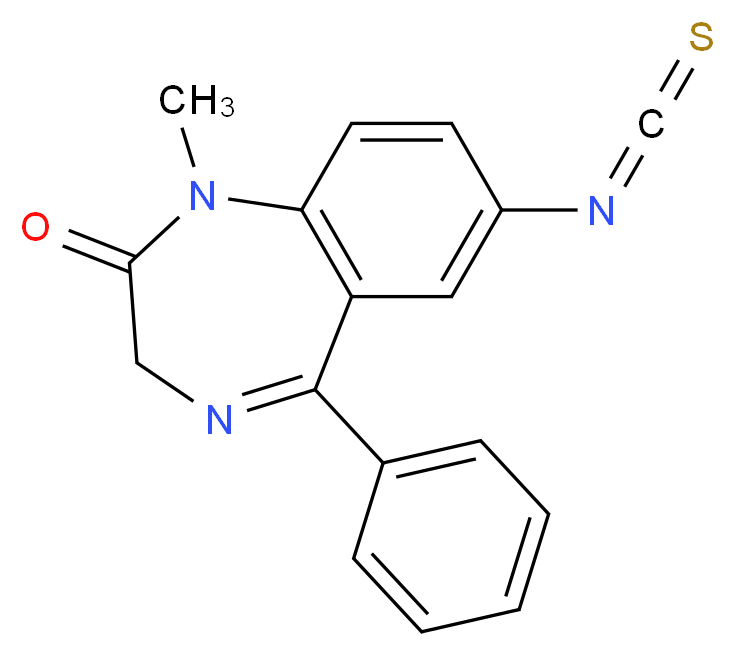 7-Isothiocyanato Nimetazepam_Molecular_structure_CAS_847201-78-9)