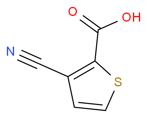 3-cyanothiophene-2-carboxylic acid_Molecular_structure_CAS_58231-00-8)