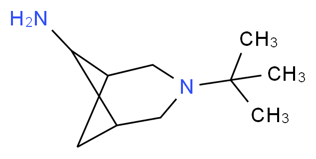 3-tert-butyl-3-azabicyclo[3.1.1]heptan-6-amine_Molecular_structure_CAS_)
