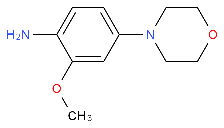 2-Methoxy-4-morpholinoaniline_Molecular_structure_CAS_209960-91-8)