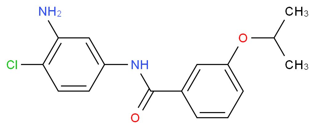 N-(3-Amino-4-chlorophenyl)-3-isopropoxybenzamide_Molecular_structure_CAS_)