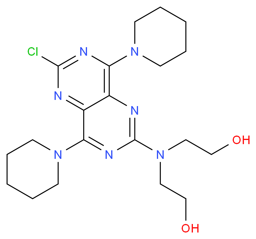 6-Des(diethanolamino)-6-chloro Dipyridamole_Molecular_structure_CAS_54093-92-4)