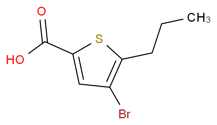 4-Bromo-5-propylthiophene-2-carboxylic acid_Molecular_structure_CAS_869951-15-5)