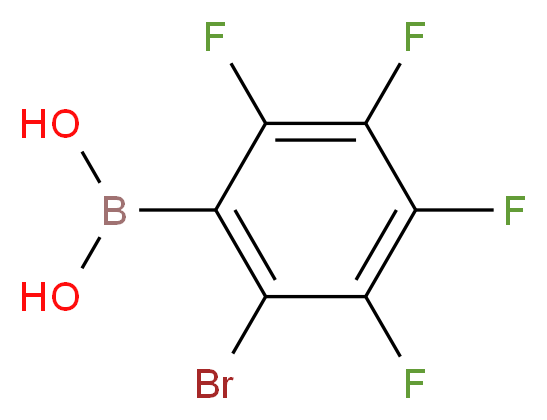2-BROMO-3,4,5,6-TETRAFLUOROPHENYLBORONIC ACID_Molecular_structure_CAS_849062-35-7)
