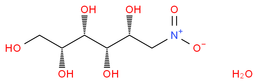 1-Deoxy-1-nitro-D-iditol hemihydrate_Molecular_structure_CAS_96613-89-7)