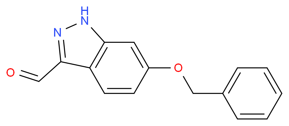 6-BENZYLOXY-1H-INDAZOLE-3-CARBALDEHYDE_Molecular_structure_CAS_885271-39-6)