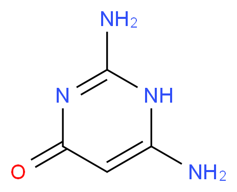 2,6-Diaminopyrimidin-4(1H)-one_Molecular_structure_CAS_56-06-4)