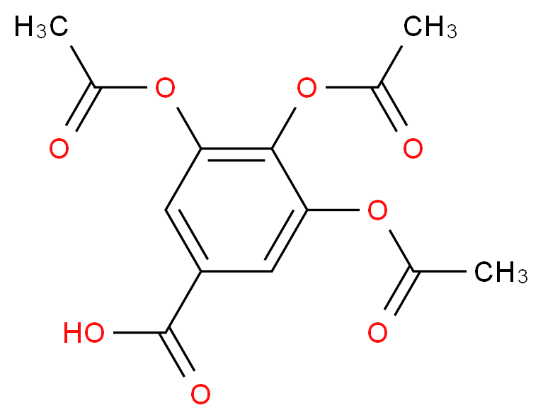3,4,5-Triacetoxy-benzoic acid_Molecular_structure_CAS_6635-24-1)