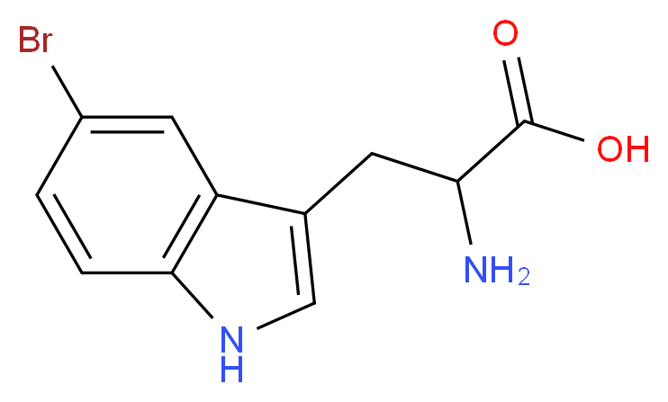 5-Bromo-DL-tryptophan_Molecular_structure_CAS_6548-09-0)