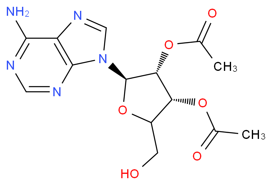 2′,3′-Di-O-acetyladenosine_Molecular_structure_CAS_29886-19-9)
