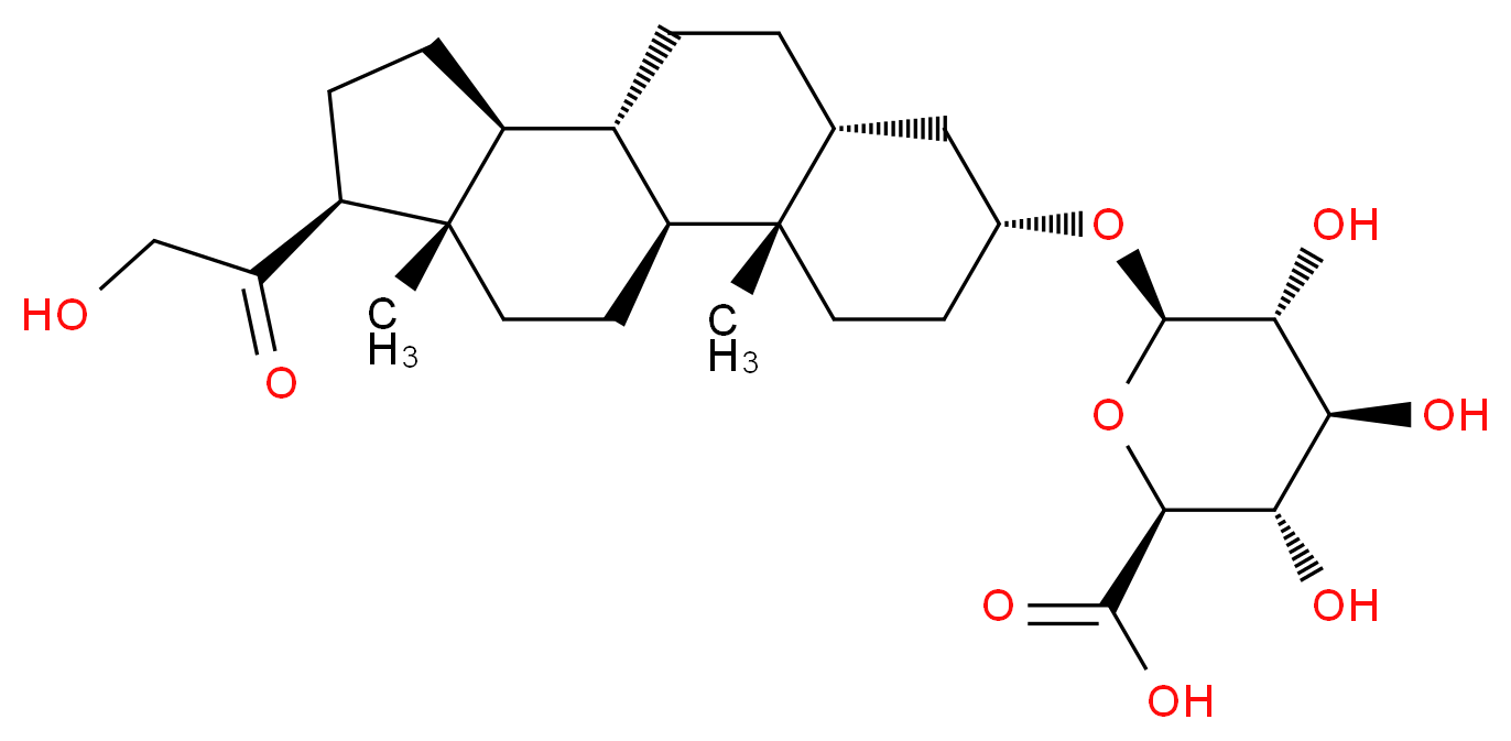 Tetrahydro 11-Deoxycorticosterone 3α-β-D-Glucuronide_Molecular_structure_CAS_56162-36-8)