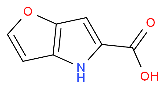 4H-Furo[3,2-b]pyrrole-5-carboxylic acid_Molecular_structure_CAS_)