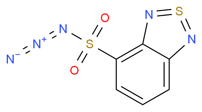 2$l^{4},1,3-benzothiadiazole-4-sulfonyl azide_Molecular_structure_CAS_)