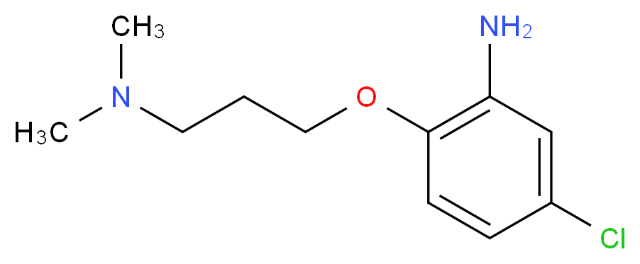 N-[3-(2-Amino-4-chlorophenoxy)propyl]-N,N-dimethylamine_Molecular_structure_CAS_)