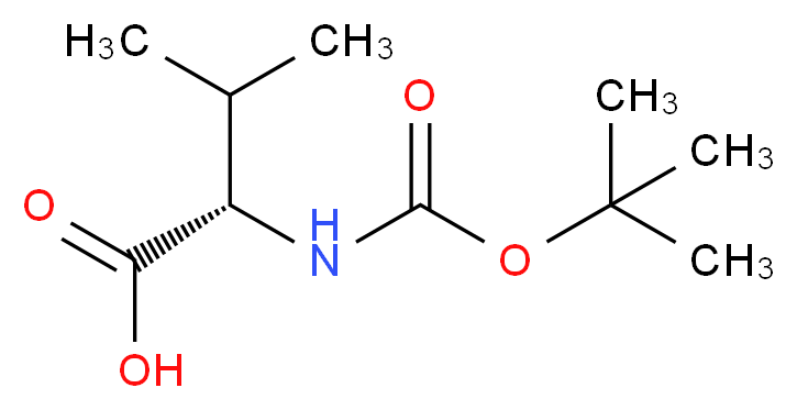 N-&alpha;-t-BOC-L-VALINE_Molecular_structure_CAS_13734-41-3)
