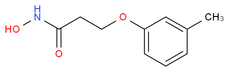 N-hydroxy-3-(3-methylphenoxy)propanamide_Molecular_structure_CAS_)