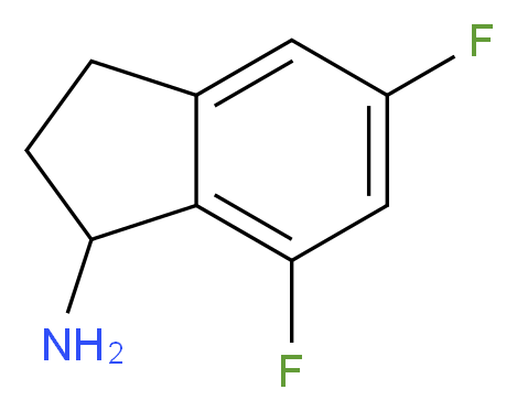 5,7-DIFLUORO-2,3-DIHYDRO-1H-INDEN-1-AMINE_Molecular_structure_CAS_173998-72-6)