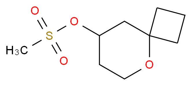 5-oxaspiro[3.5]nonan-8-yl methanesulfonate_Molecular_structure_CAS_)