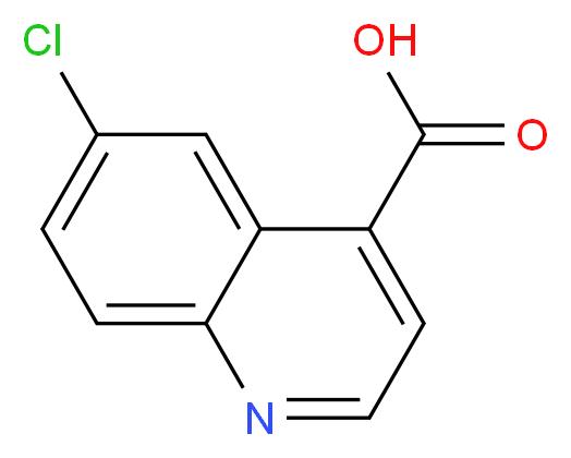 6-Chloro-quinoline-4-carboxylic acid_Molecular_structure_CAS_62482-29-5)