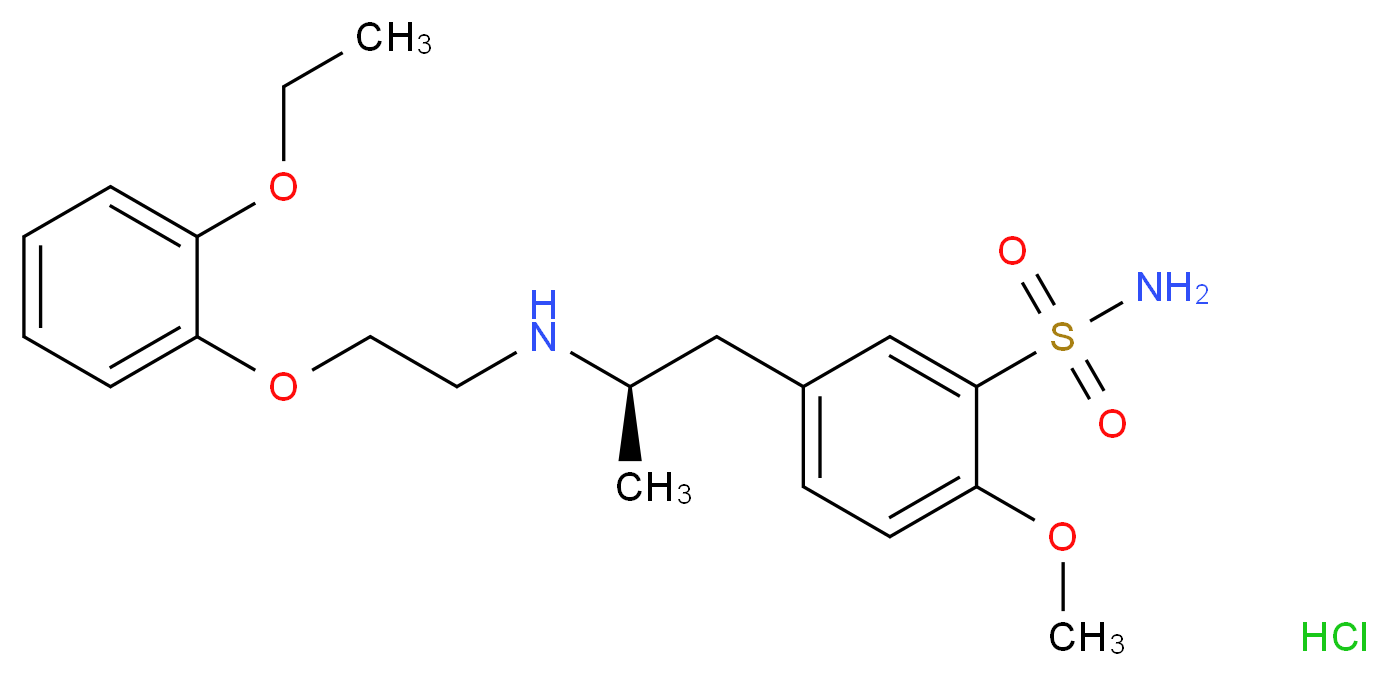 Tamsulosin hydrochloride_Molecular_structure_CAS_106463-17-6)