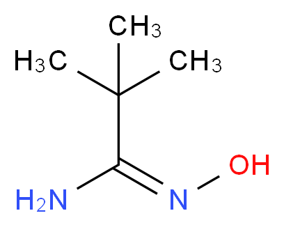 N'-hydroxy-2,2-dimethylpropanimidamide_Molecular_structure_CAS_42956-75-2)