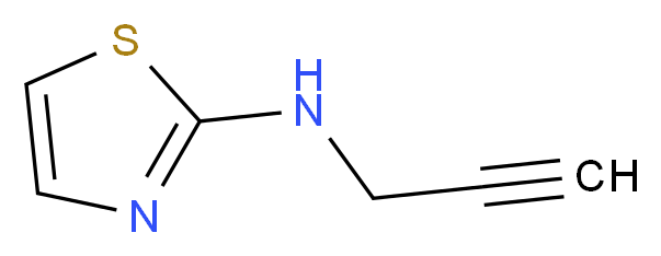 N-(prop-2-yn-1-yl)-1,3-thiazol-2-amine_Molecular_structure_CAS_)