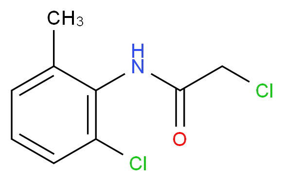 2-Chloro-N-(2-chloro-6-Methylphenyl)acetaMide_Molecular_structure_CAS_6307-67-1)