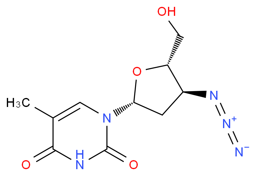 3′-Azido-3′-deoxythymidine_Molecular_structure_CAS_30516-87-1)